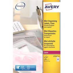 Avery Addressing Labels 48 Per Sheet Clear [1200 Labels] L7553-25